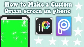 How to Make a custom Green screen l Alangel screenshot 3