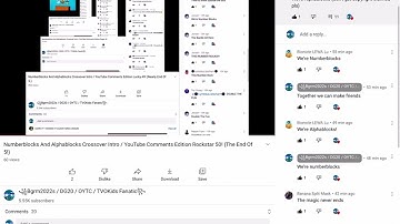 Numberblocks And Alphablocks Crossover Intro / YouTube Comments Edition Alien 51 (Series 6)