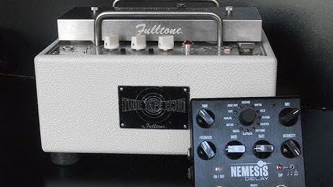 Source Audio Nemesis vs. Fulltone Tube Tape Echo - Delay Comparsion