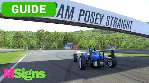 iRacing Skip Barber Track Guide - Lime Rock 57 Second Laptime - 2020 S4