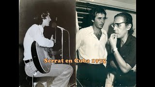 Joan Manuel Serrat en Cuba - Pequeña entrevista - Fotos portada Cubadebate y Juventud Rebelde 1975