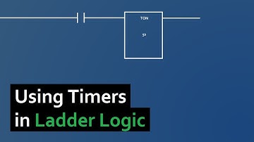PLC Programming How to use Timers in Ladder Logic