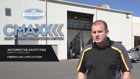 Fiberglass Case Study on CMAXX Dust and Fume Collector