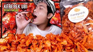 3KG KEREPEK UBI PEDAS BASAH ! TERCEDUK NAK MAKAN SEMUA TAPI TAK….. | MUKBANG W/ ASMR