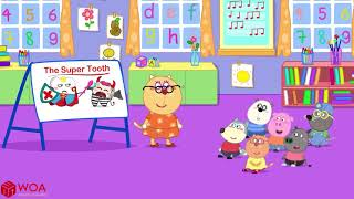 Wolf Family Dont Leave Me, Wobbly Tooth Wolfoo Learns Healthy Habits For Kids Cartoon