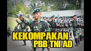 SALUT!! Pasukan baris berbaris MILITER Indonesia DISIPLIN,KOMPAK Dan RAPI!!