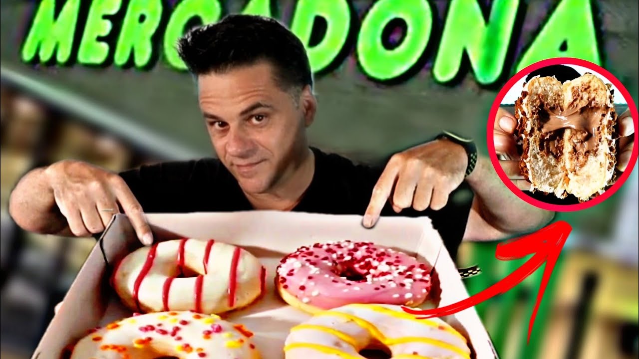 Probando TODAS las BERLINAS de Mercadona #Hacendado #mercadona #berlinas #donuts