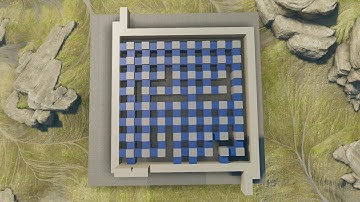 North-East Procedural Maze Generation implemented With Halo 5