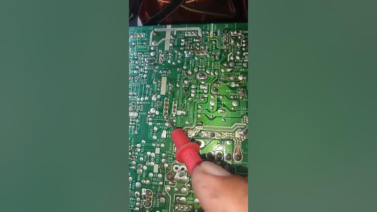 Sharp primo 14 inches CRT TV standby mode how to fix YouTube