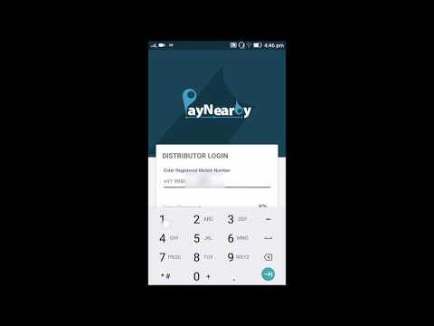 How to use PayNearby Distributor App