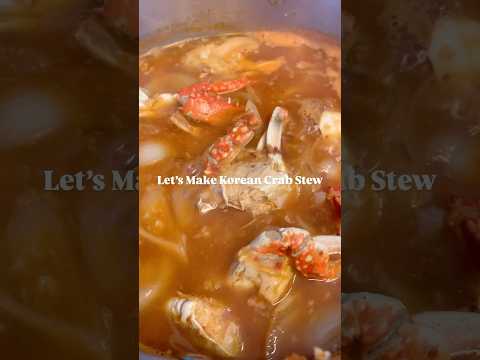 🦀Korean Crab Stew