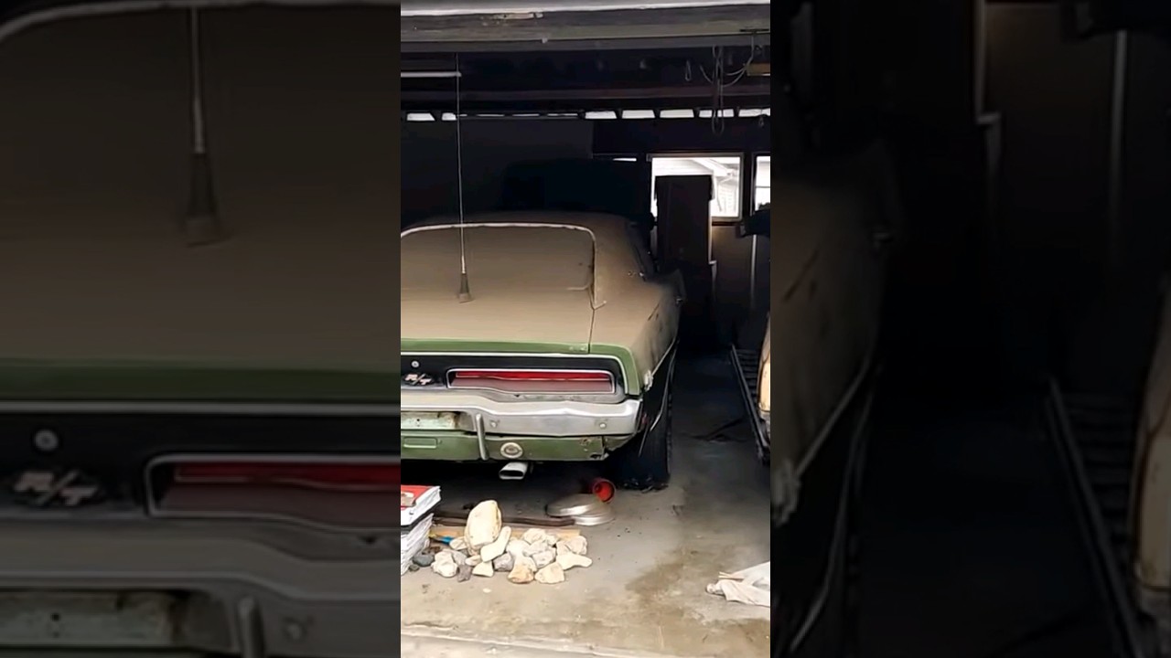 1969 Charger R/T sitting in a garage for 30 years!  