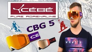 Cebe. Origins L CBG5 Обзор горнолыжной маски. - Видео от PRO/ОПТИКУ