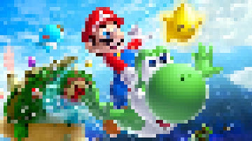 Mario Galaxy 2 Looks Great on Switch!