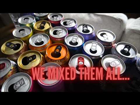 We drank every energy drink we could find