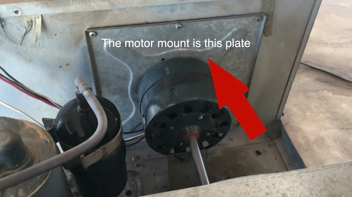 How to oil RV AC motor bearings with no ports