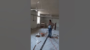 Oxygen pipe line work