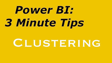 Power BI - Clustering