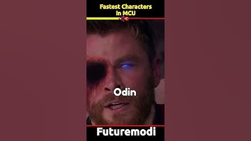 Top 5 greatest Characters of speed in the MCU?😳😱 #shorts #marvel #thor