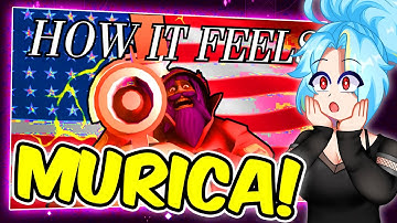 MURICA!!! | LuminusRed Reacts To "How it FEELS to Play TF2 series"