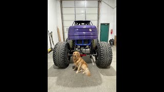 Custom Built Mini Monster Truck // 1/3 Scale Monster Jam Replica
