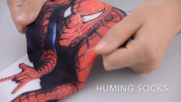 How does the 360 Digital printing socks comes out