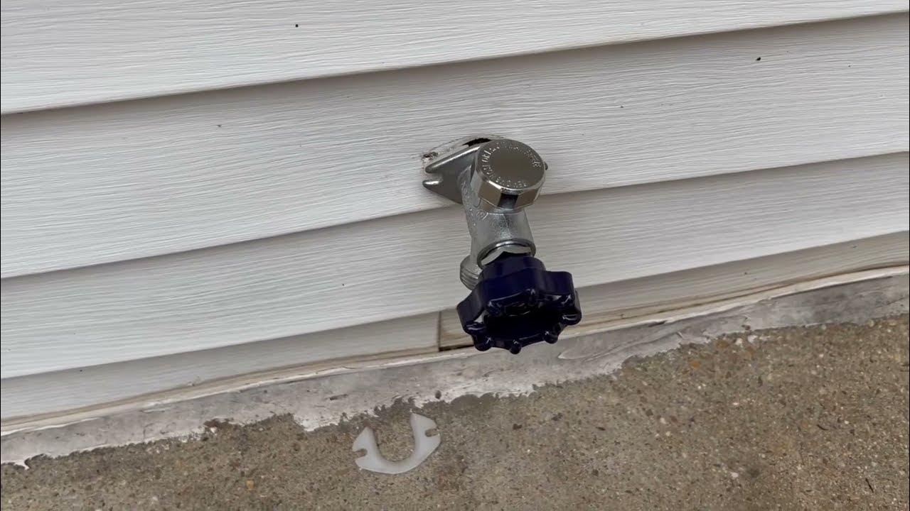 Frost Free Spigot replacement YouTube