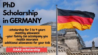 PhD scholarship in Germany - DAAD scholarship #scholarship #PhD #Germany