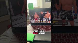 UFC RIGGED CAUGHT LIVE 🤦🏾♂️#shortvideo #reaction #rigged #viral #shocking