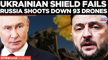 RUSSIA DESTROYS 93 UKRAINIAN DRONES: Russian Drone Swarm Obliterates Zelensky’s Defences