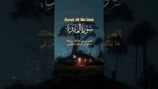 Surah Al Maidah | Beautiful & Heart-Touching Quran Recitation #quran #shorts