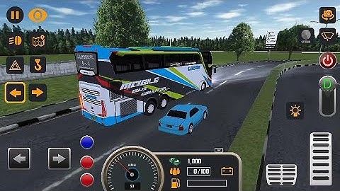 Mobile Bus Simulator - New Double Decker Bus Driving in Jakarta - Best Android Gameplay (HD)
