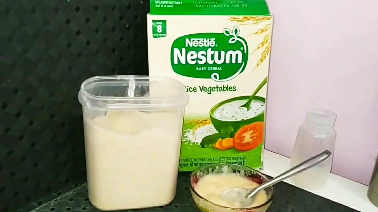 How To Make Nestum Rice Vegetables Baby Food Nestle Nestum Baby How To Make Nestum Rice Vegetables Baby Food Nestle Nestum Baby