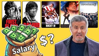 Celebrity Sylvester Stallone's Paycheck for Every Movie He Ever Made | Hits & Flops Net Worth