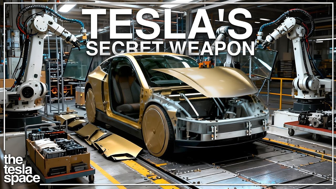 Unbox Process Tesla Reveals NEW Unboxed Manufacturing Process - YouTube