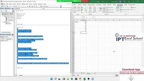 VBA Macros Programming in Hindi Call +91 8802579388