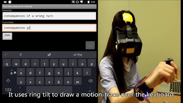 RotoSwype: Word-Gesture Typing using a Ring