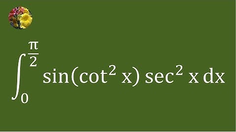 2024 MIT Integration Bee, Semi Final # 1 problem # 3 (3rd method)