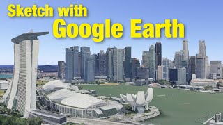 For Urban Sketchers at Home: How to Sketch with Google Earth