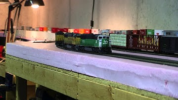 Custom Weathered P2K SD60m Trio with DCC and Ditch Lights