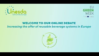 UNESDA Soft Drinks Europe's event on reusable beverage systems in Europe - Delphine Close, UNESDA screenshot 5
