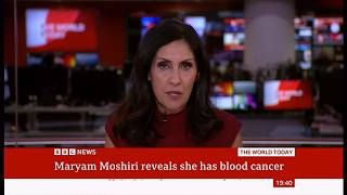 Maryam Moshiri reveals she has blood cancer (awareness month) & discussion (2) (UK) 7/Sep/2026
