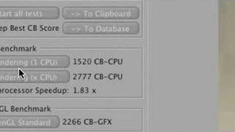 Benchmark Powermac G5
