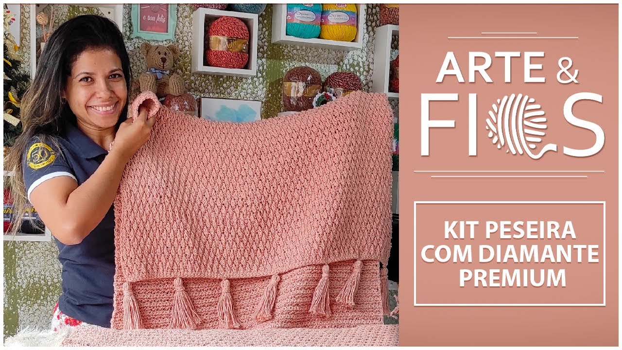 Arte & Fios - Kit Peseira com Diamante Premium