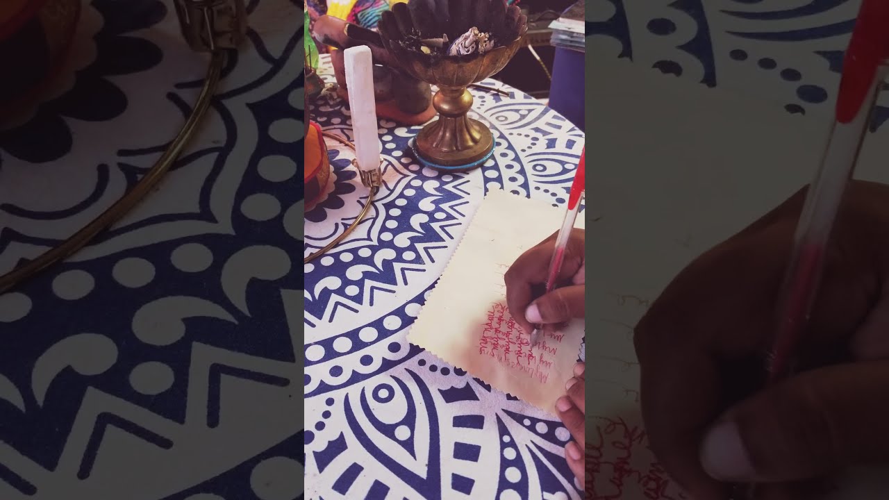 Ritual Petition Paper Writing #9