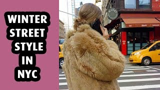 Winter Street Style in NYC -  Winter Lookbook