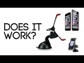 Cheap Car Windshield Suction Mount for Your Cell Phone / GoPro Review