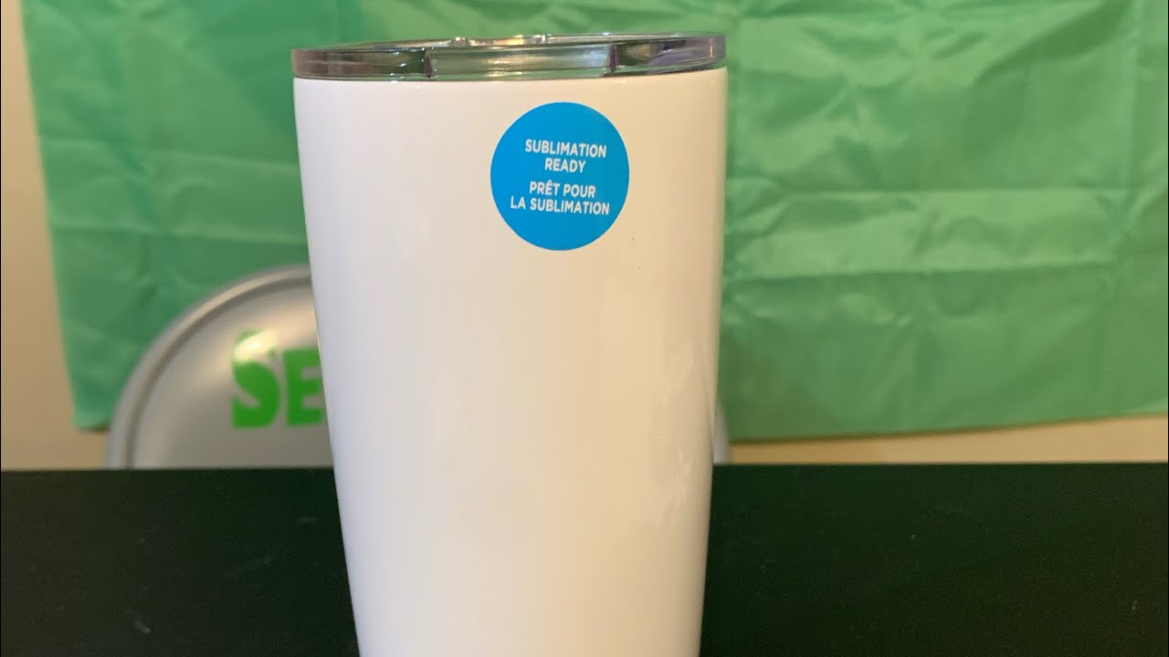 18.5oz. White Stainless Steel Tumbler by Celebrate It™