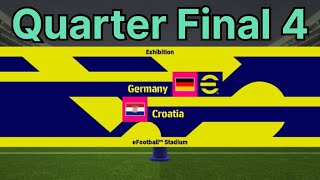 Grand Tournament Quarter Final 4 (Germany Vs Croatia)