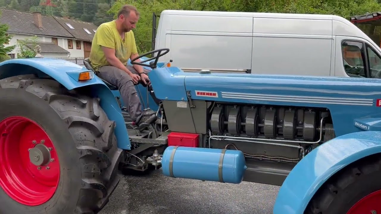 EICHER WOTAN I traktoren restoration , ciagnik 4x4